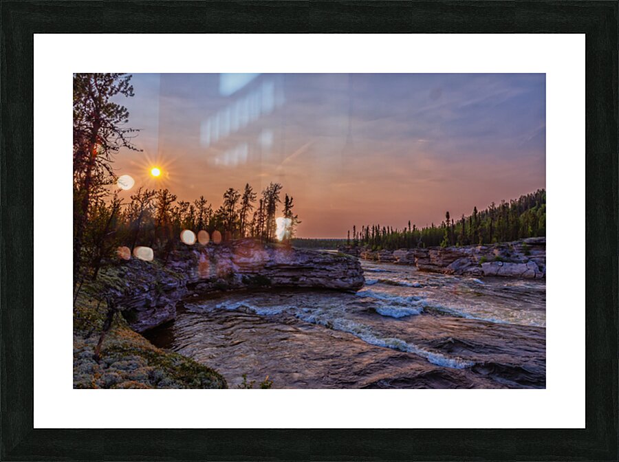 Fond Du Lac River Picture Frame print