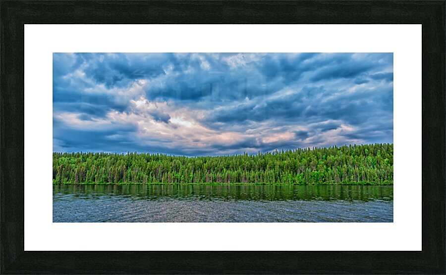 Fond Du Lac Shoreline Picture Frame print