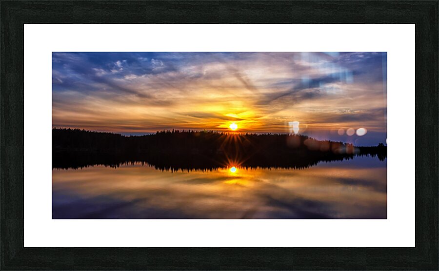 Calm Evening Picture Frame print