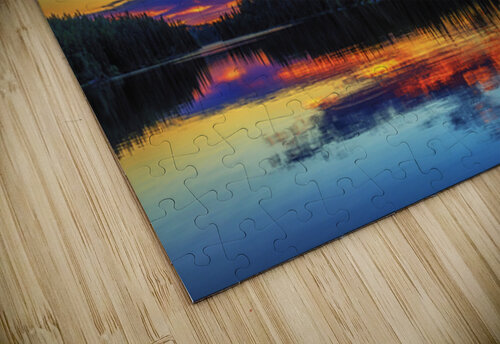 Mackay Lake Sunset Apollo Bellisle puzzle