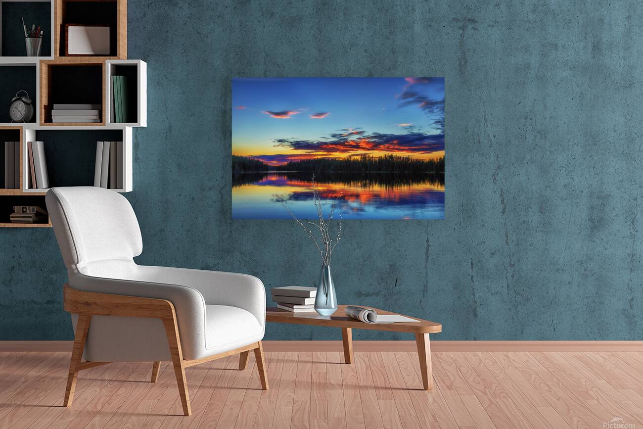 Mackay Lake Sunset Reproduction