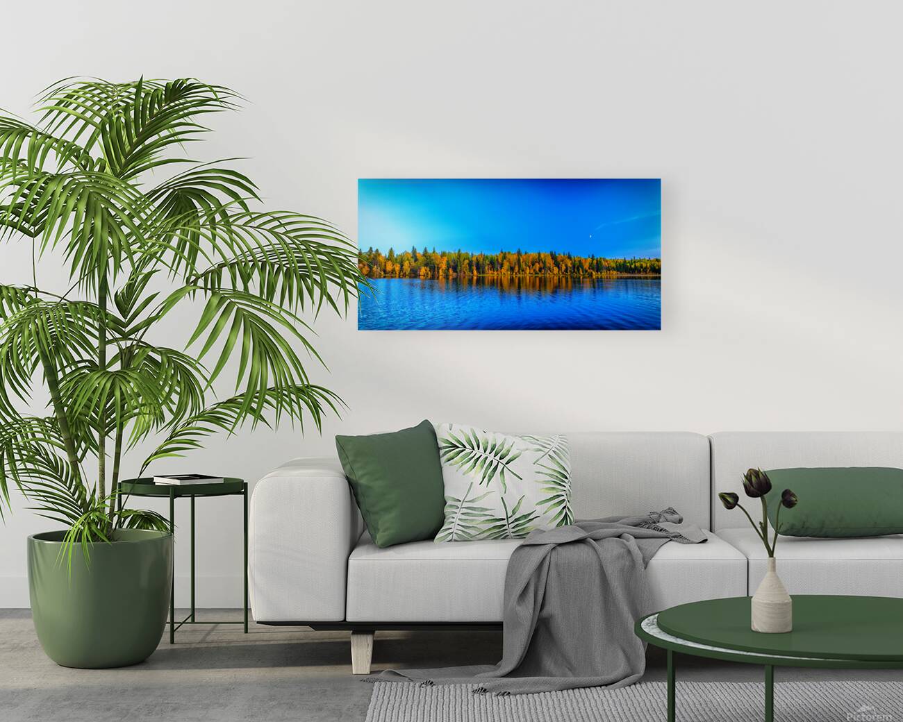 Fall shoreline Reproduction