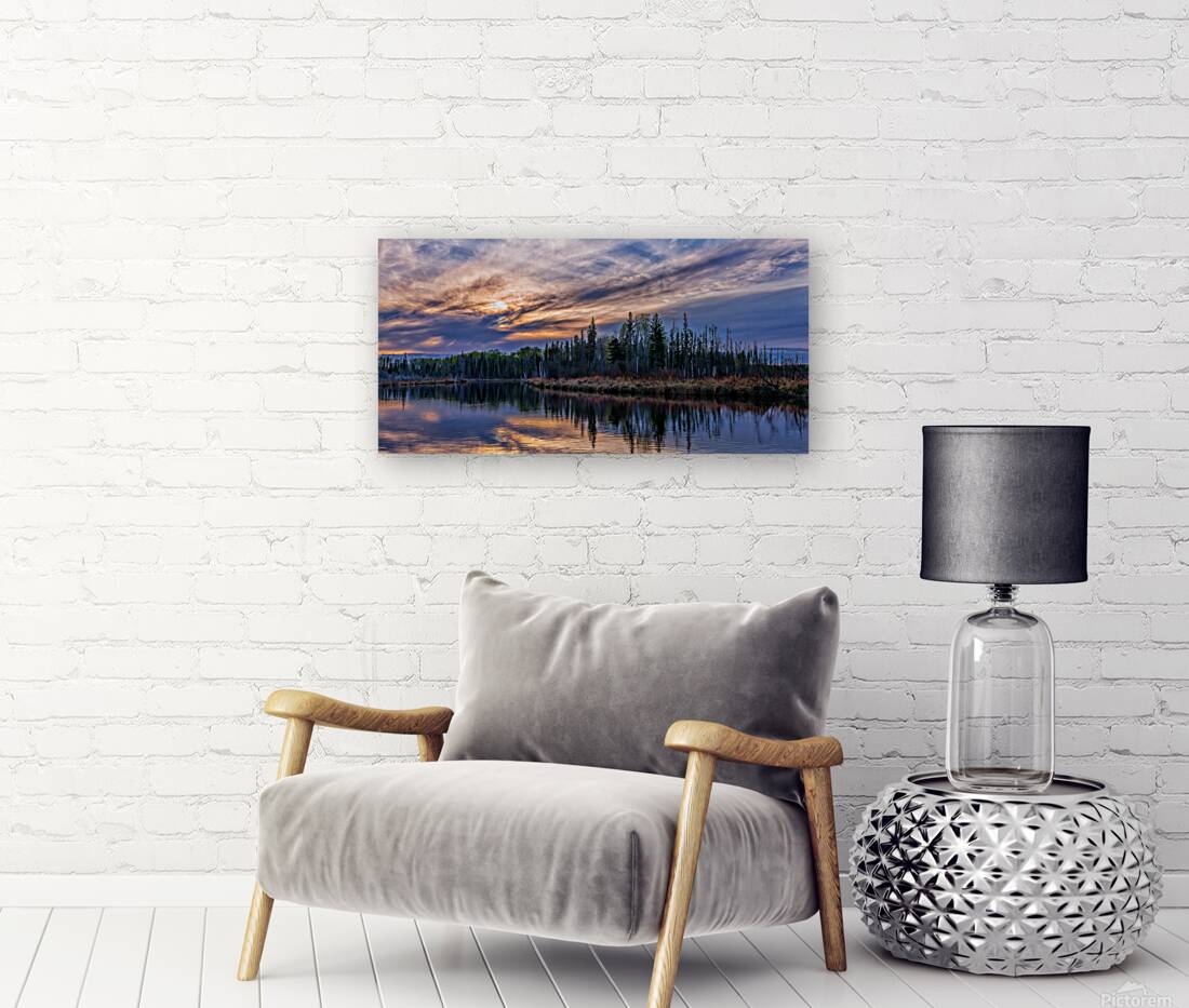 Montreal River Sunset Reproduction