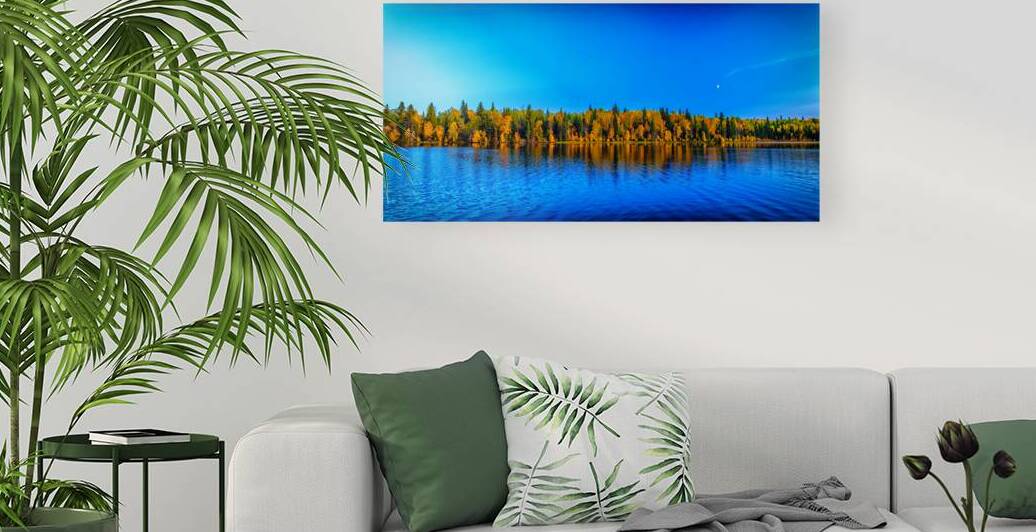Fall shoreline Reproduction