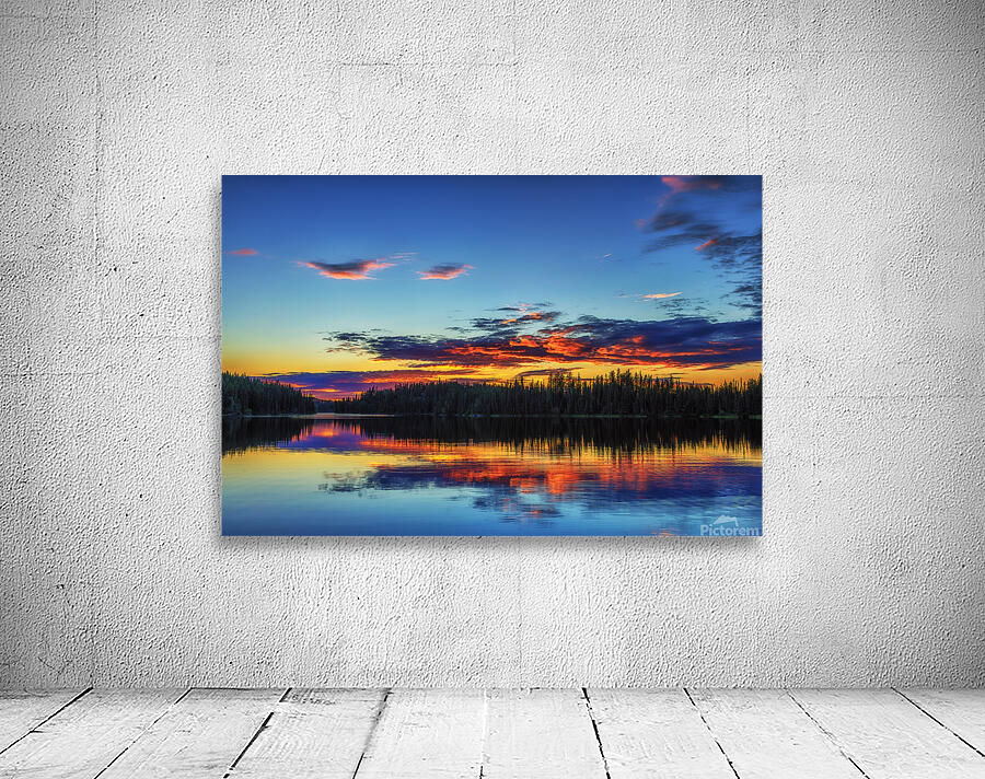 Mackay Lake Sunset Wall Preview