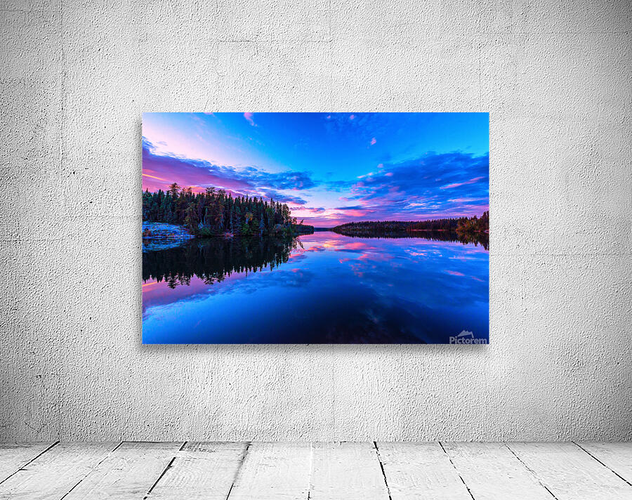 Besnard lake Sunset 2021 Wall Preview