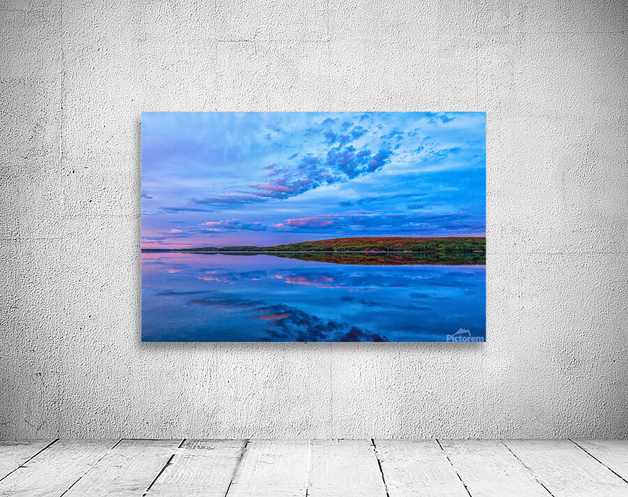 Oneman Lake sunset Wall Preview