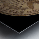 2000.1870 CC.5 Gilded Echo: The 1870-CC Double Eagle Metal print