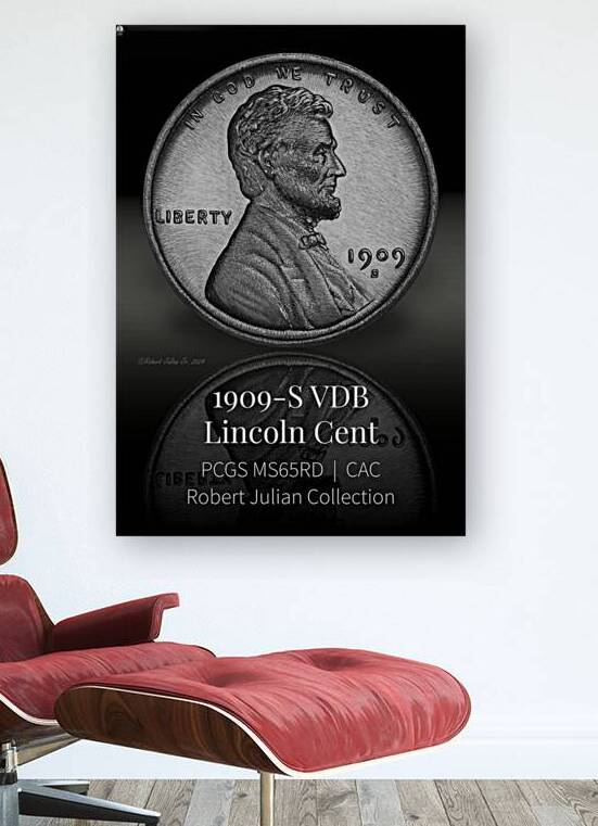 0001.1909-S.4 Legacy of Lincoln: The 1909-S VDB Cent by The Numismatic Art of Robert Julian