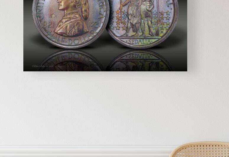 0050.1921 M.01 Gateway to the West: The 1921 Missouri Commemorative Half Dollar by The Numismatic Art of Robert Julian
