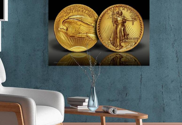 2000.1907 HR.1 Golden Splendor: The 1907 Saint-Gaudens High Relief Double Eagle by The Numismatic Art of Robert Julian