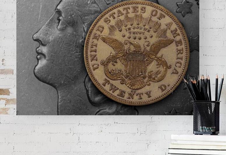 2000.1870 CC.3 Gilded Echo: The 1870-CC Double Eagle by The Numismatic Art of Robert Julian