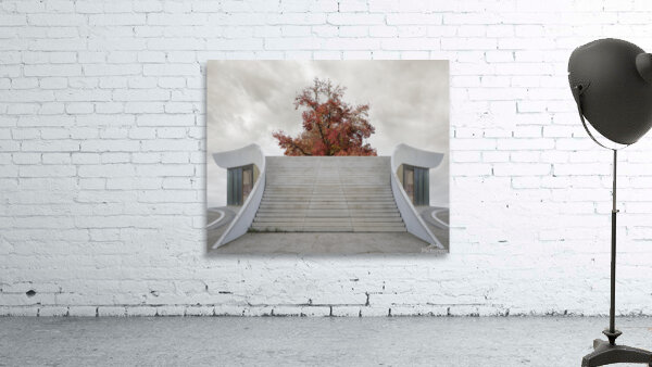 l arbre rouge Wall Preview