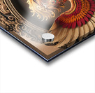 an intricately designed artwork of a majestic pho Acrylic print