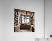 0 Rustic kitchen with exposed brick wall reclaime Acrylic Print