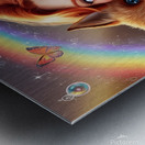 a captivating vexel art illustration captures a h Metal print