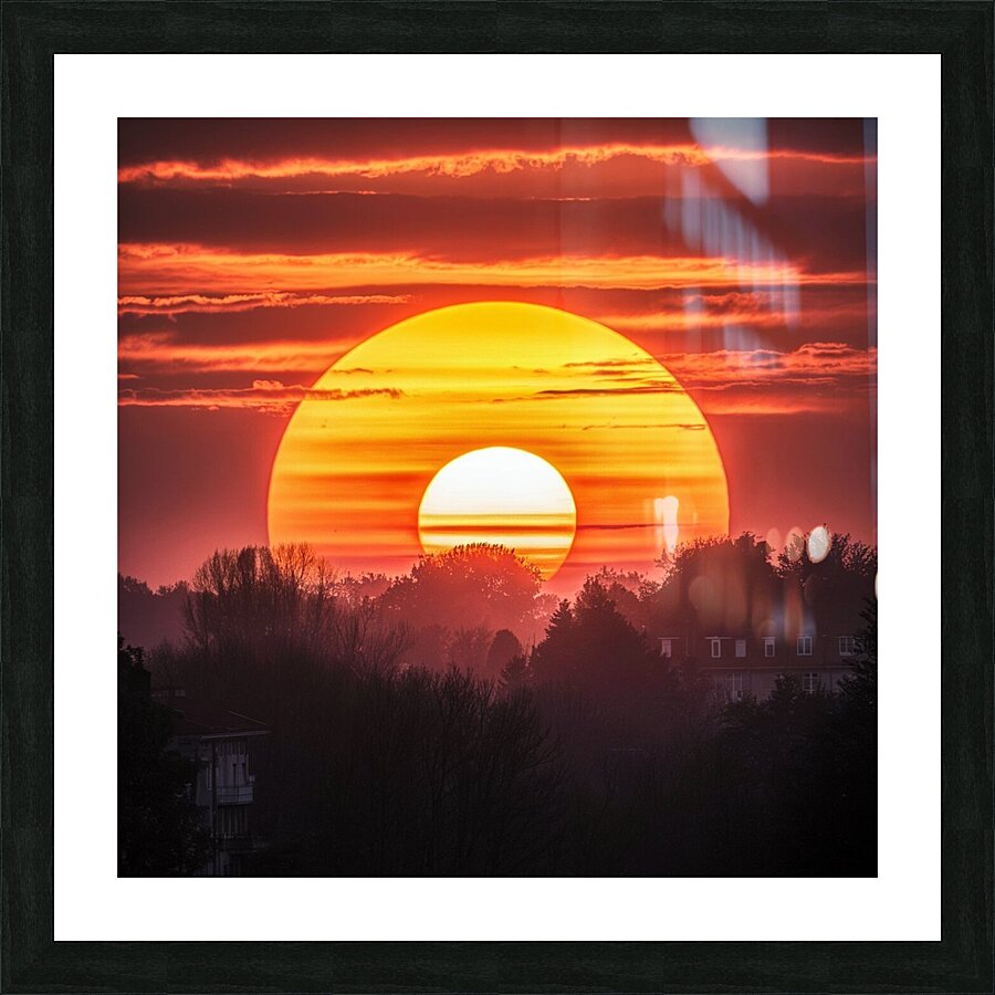 a stunning photograph capturing the breathtaking Picture Frame print