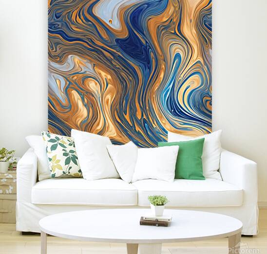 0 Fluid Art  Pouring techniques to create marbled Reproduction