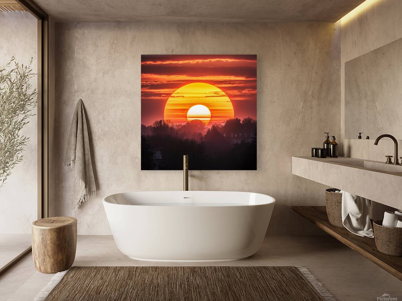 a stunning photograph capturing the breathtaking Reproduction