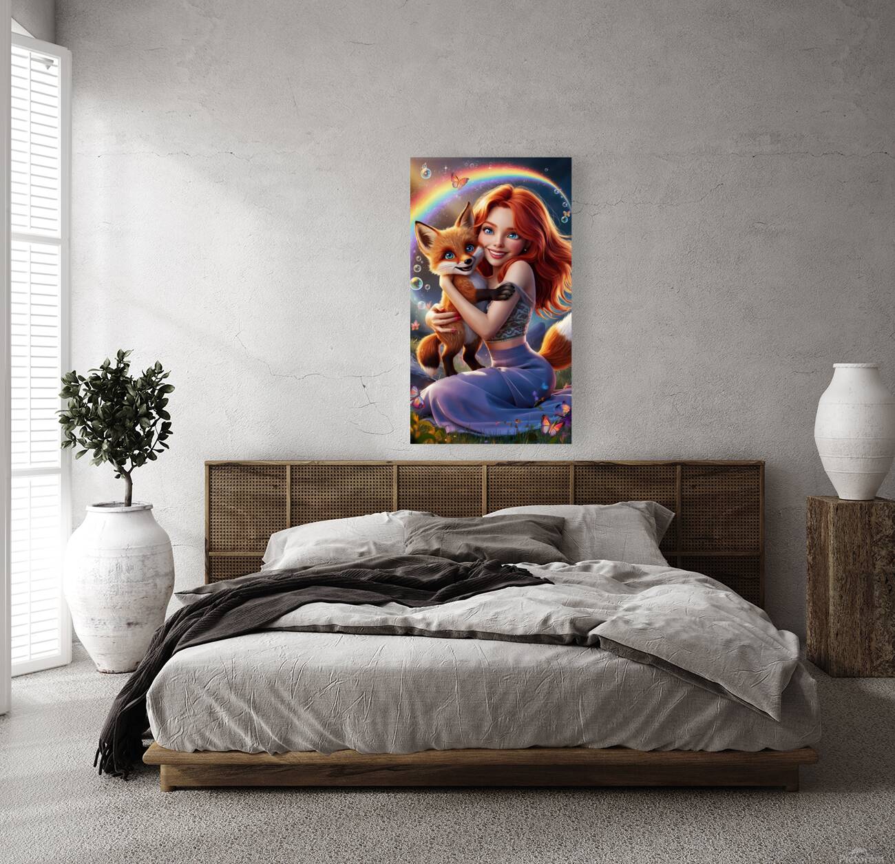 a captivating vexel art illustration captures a h Reproduction