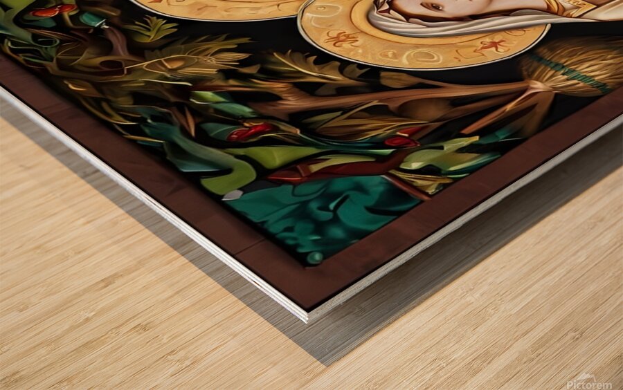 Default Picture of the Holy Family 0 Wood print