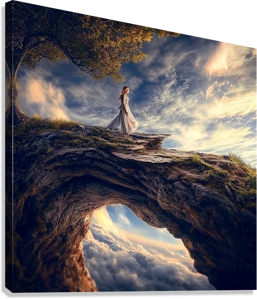 A Walk to Glory Canvas Print