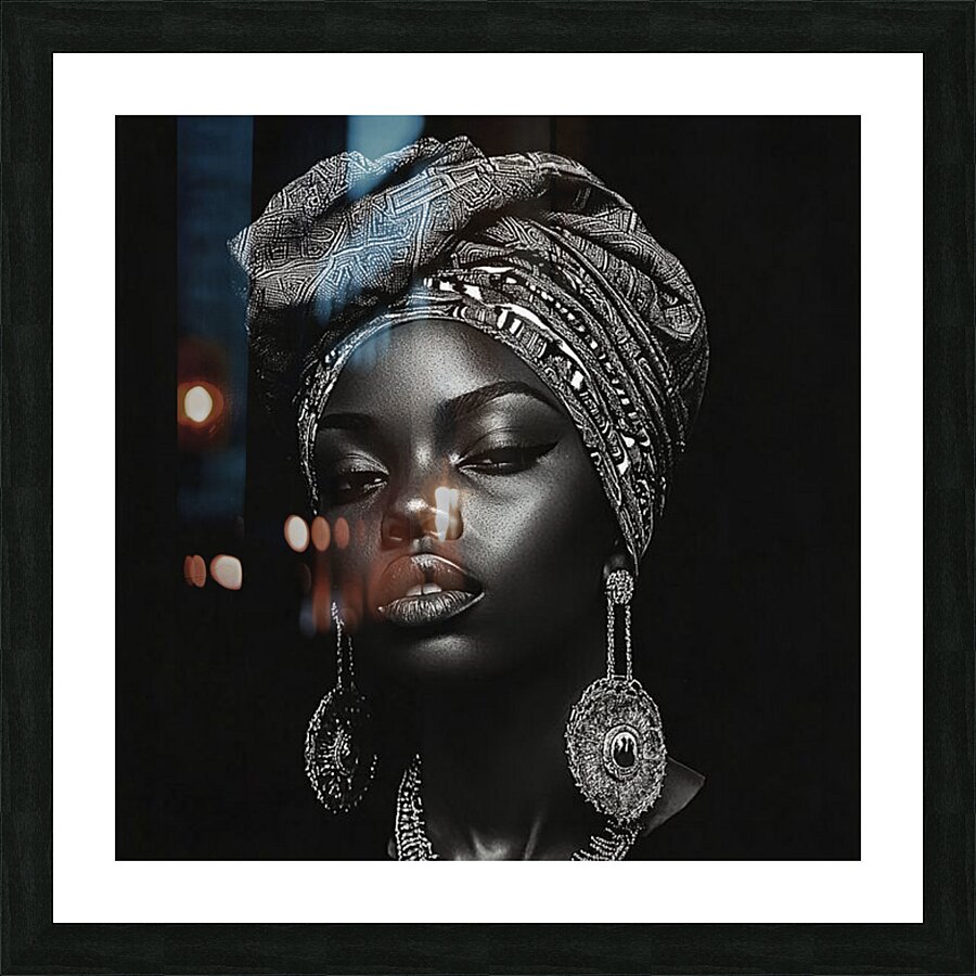 African Pride Picture Frame print