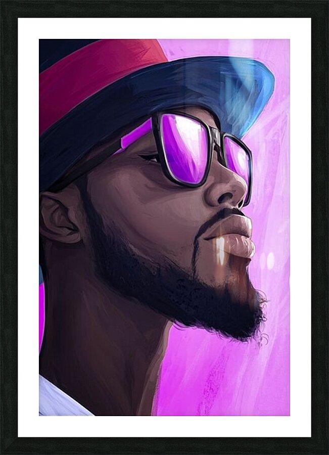 Brotha Man Picture Frame print