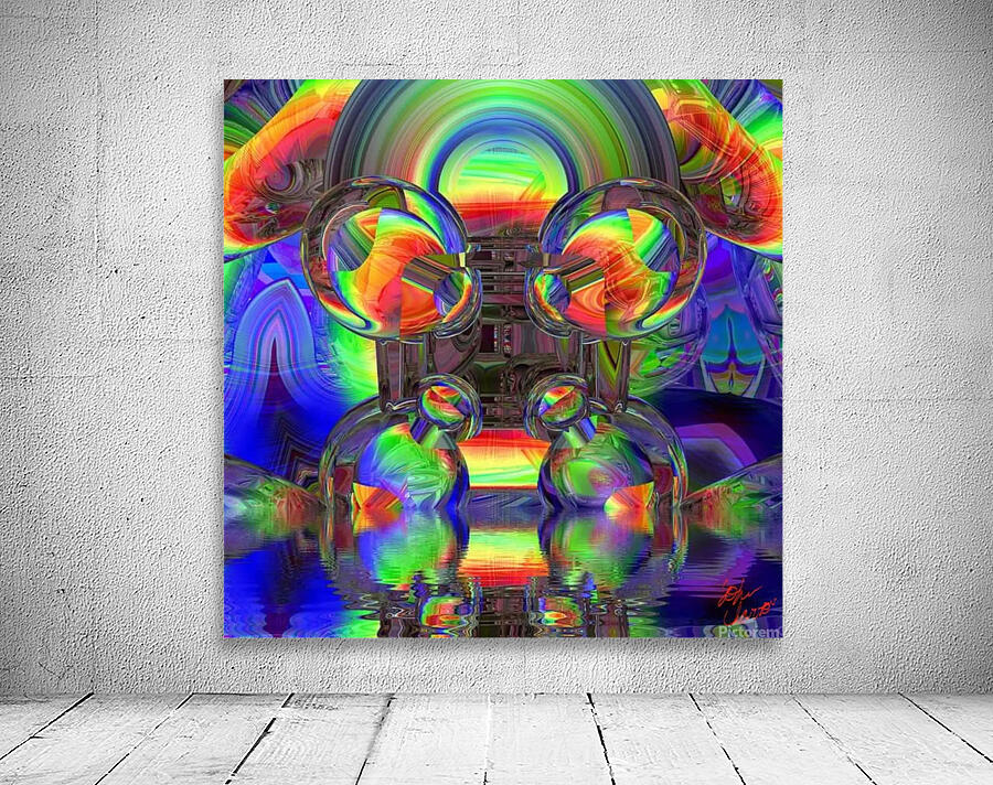 CUSTOM ARTWORK  1 Wall Preview