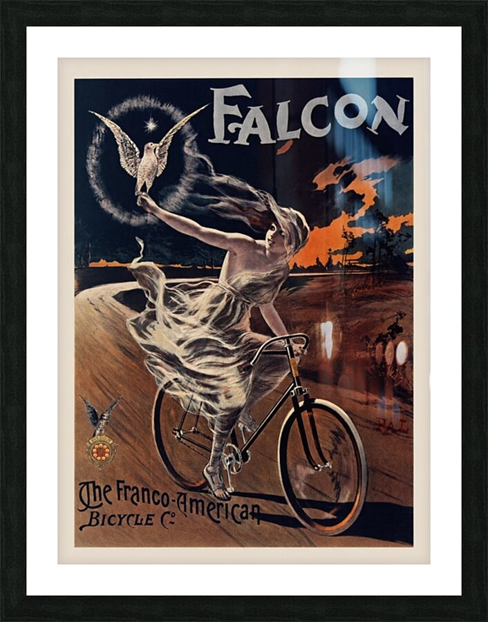 Falcon Picture Frame print