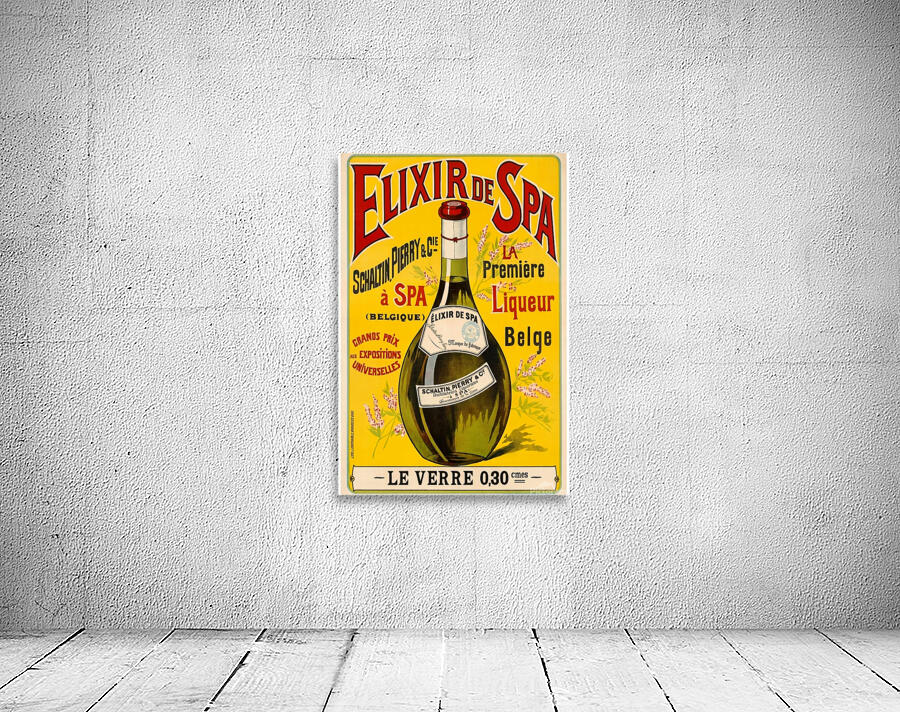 Elixir de Spa Liqueur Wall Preview
