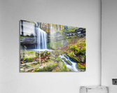 Waterfall. Cantabria Spain 03 Acrylic Print
