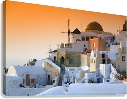 Santorini IV Canvas Print