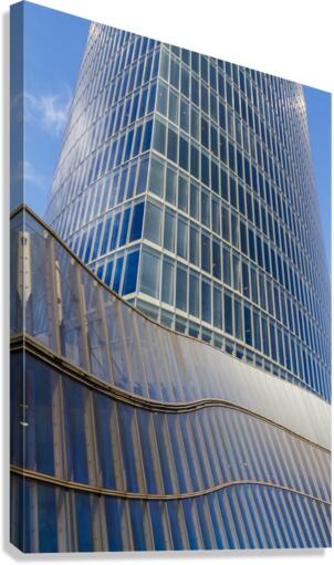 Bilbao cityscape 30 Canvas Print