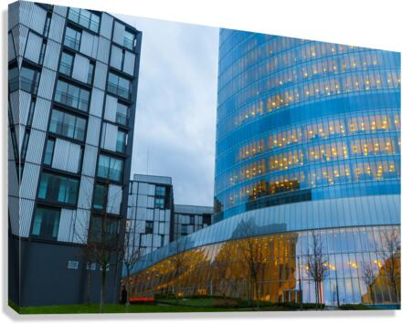 Bilbao cityscape 20 Canvas Print