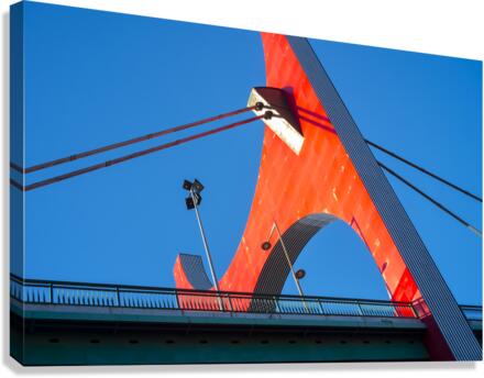 Bilbao cityscape 11 Canvas Print