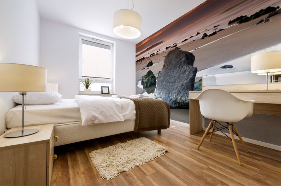 Berria beach Mural print