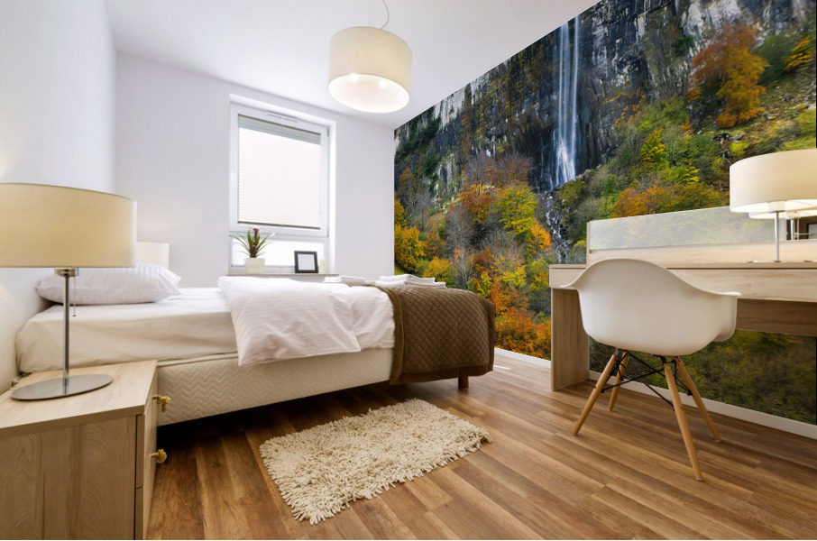 Ason waterfall Mural print