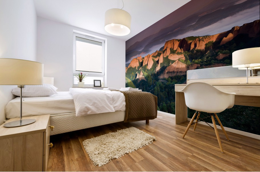 Las Medulas IV Mural print