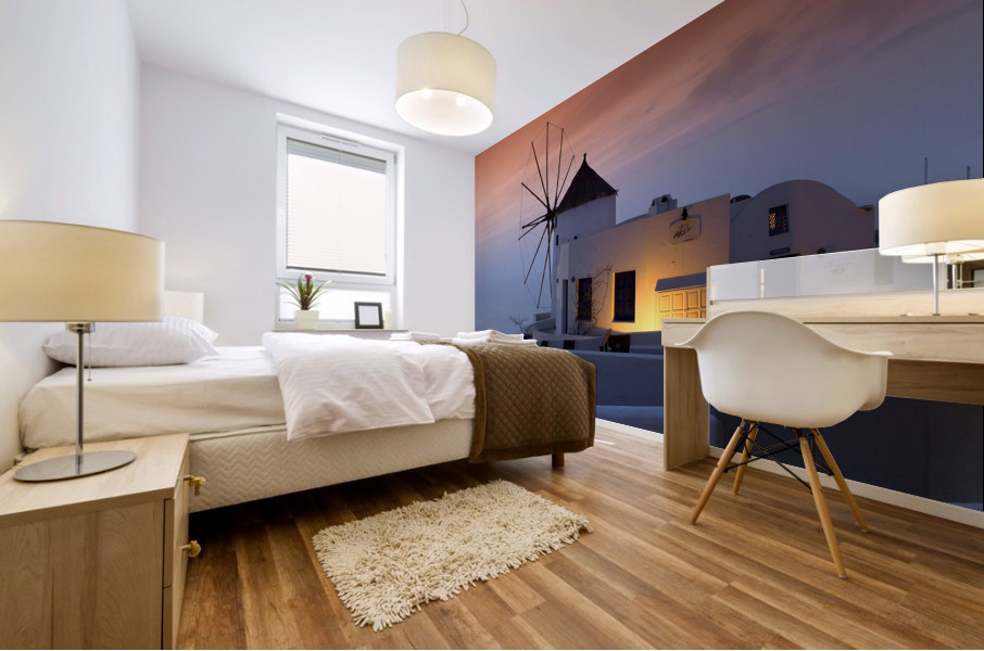 Santorini III Mural print