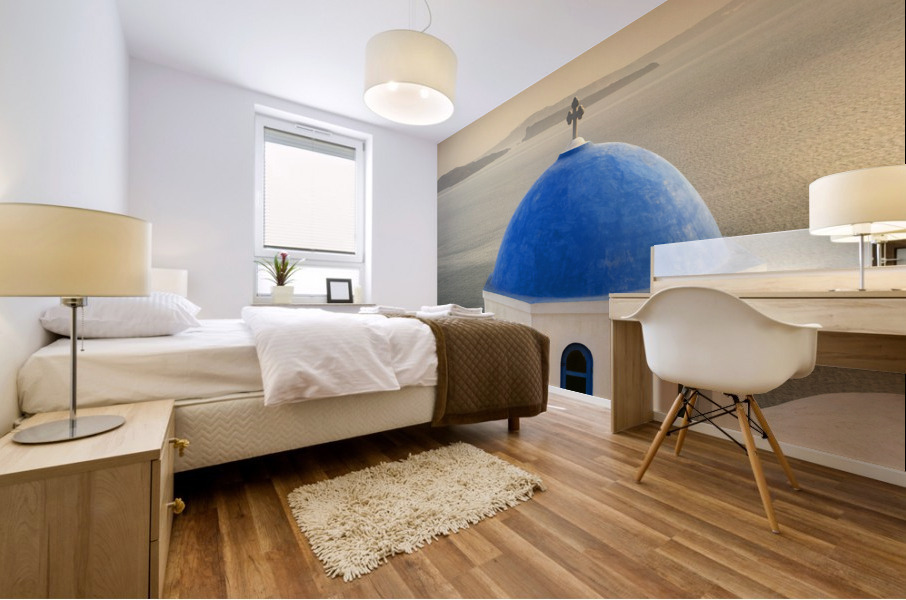 Santorini V Mural print