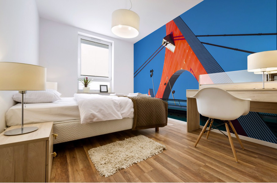 Bilbao cityscape 11 Mural print