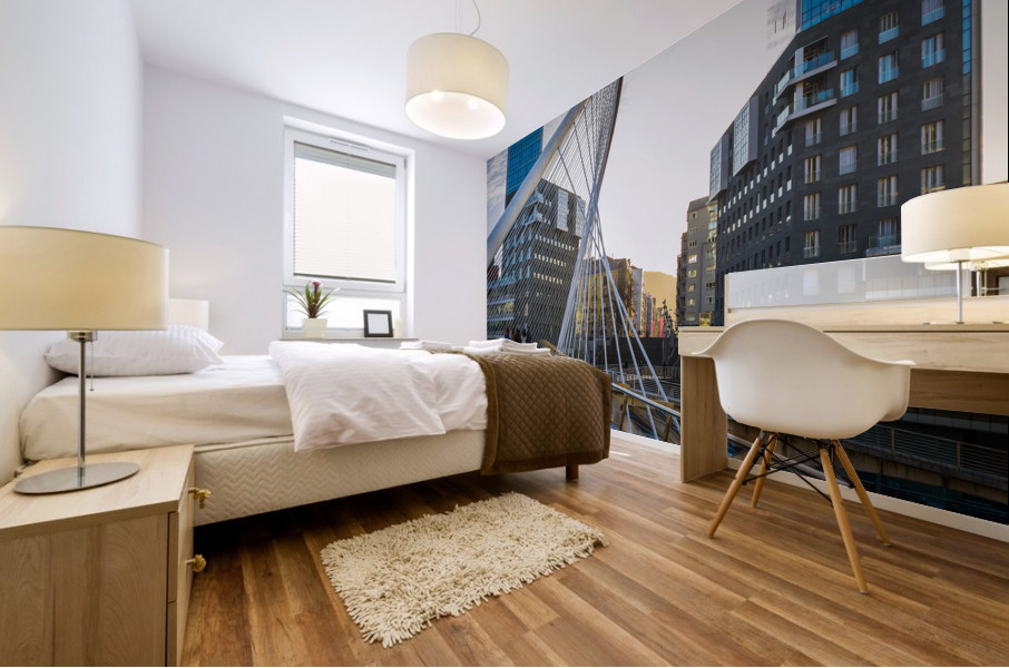 Bilbao cityscape 12 Mural print