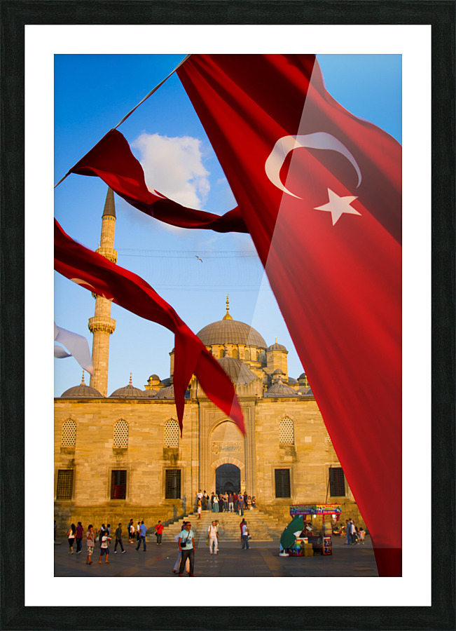Istanbul X Picture Frame print
