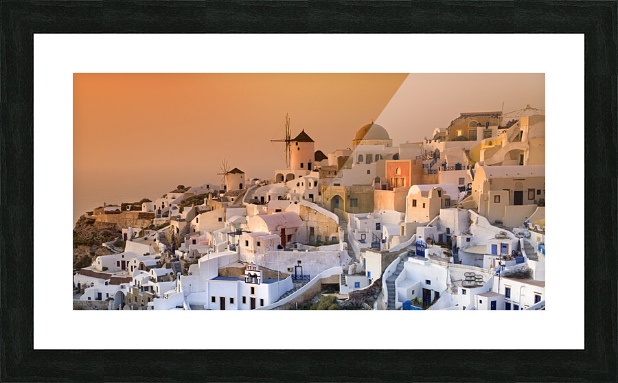 Santorini I Picture Frame print