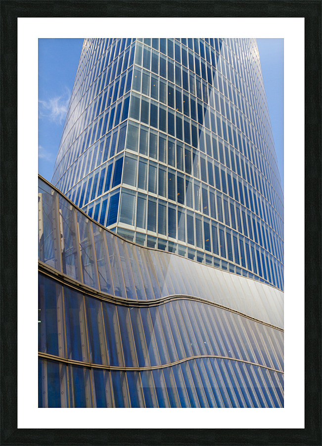 Bilbao cityscape 30 Picture Frame print