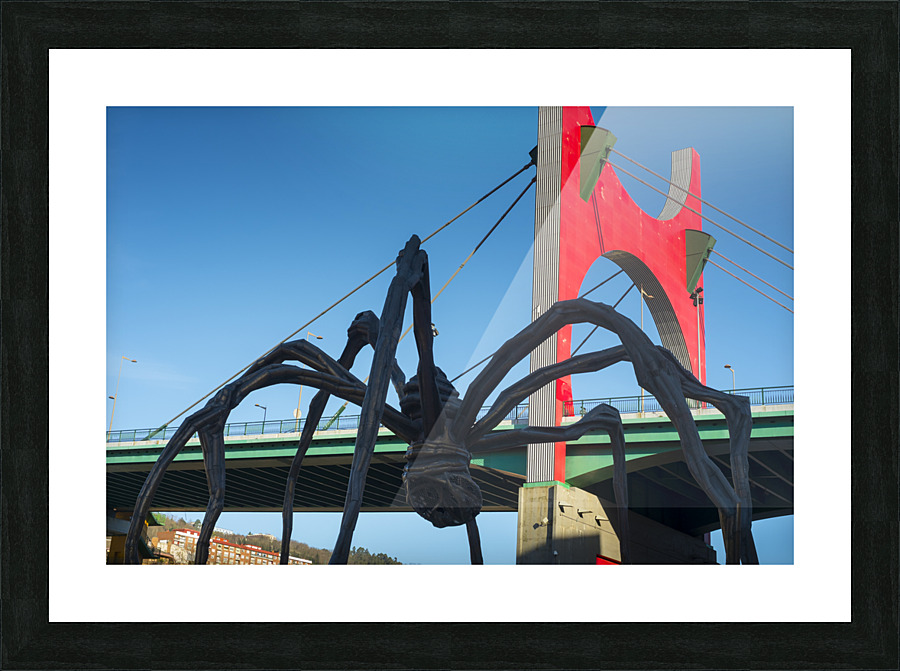 Bilbao cityscape 10 Picture Frame print