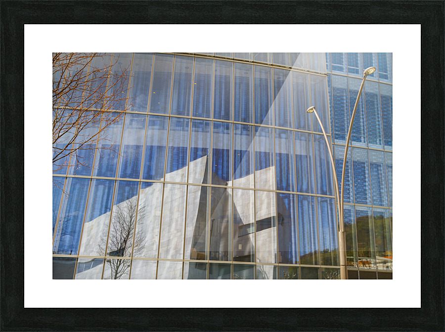 Bilbao cityscape 29 Picture Frame print