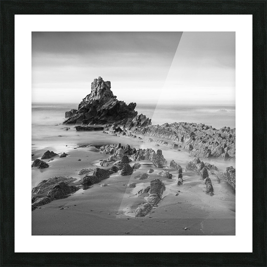 ATXABIRIBIL BEACH Picture Frame print