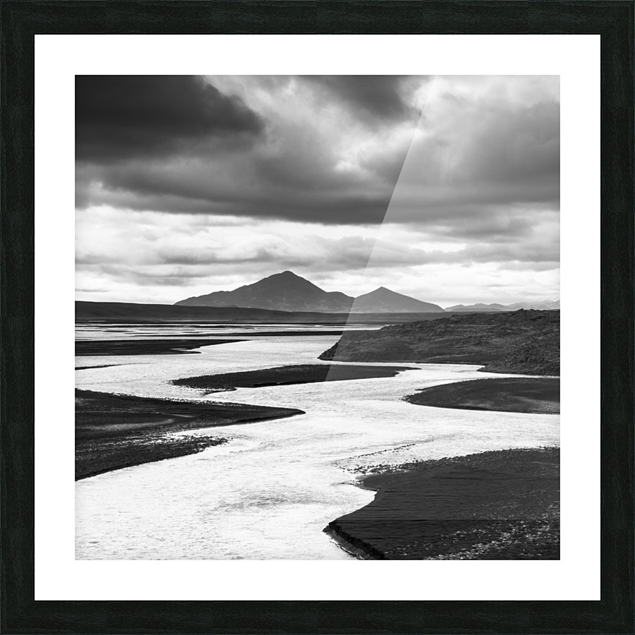 JOKULSA RIVER Picture Frame print